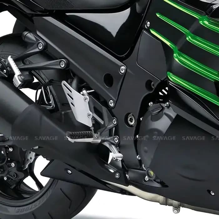 Repose-pieds avant en caoutchouc pour moto, pour KAWASAKI NINJA 250 400 650 1000 VERSYS Z1000SX Z750