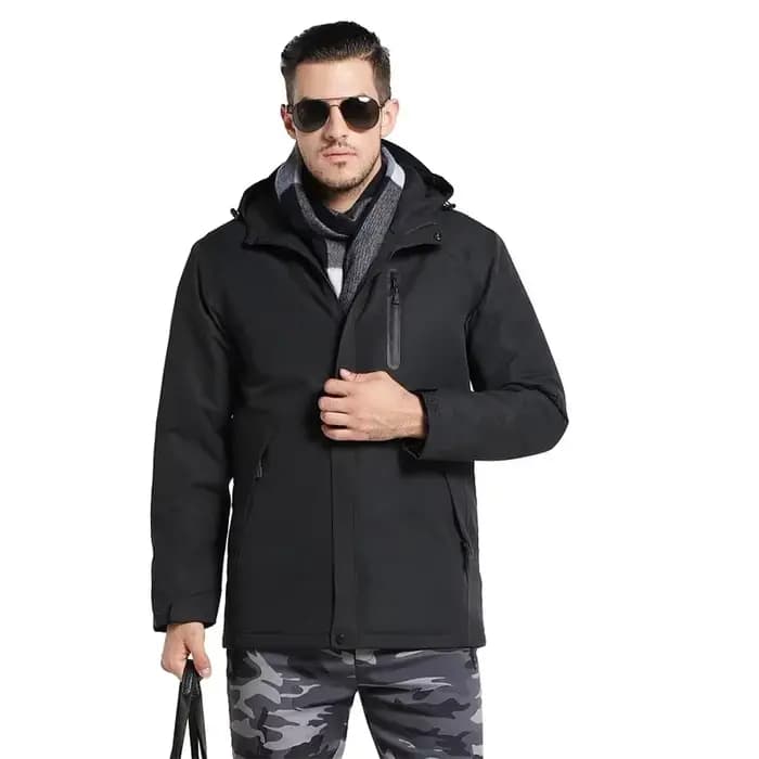 Veste de moto imperméable intelligente pour hommes et femmes, manteau de sport de plein air, manteau