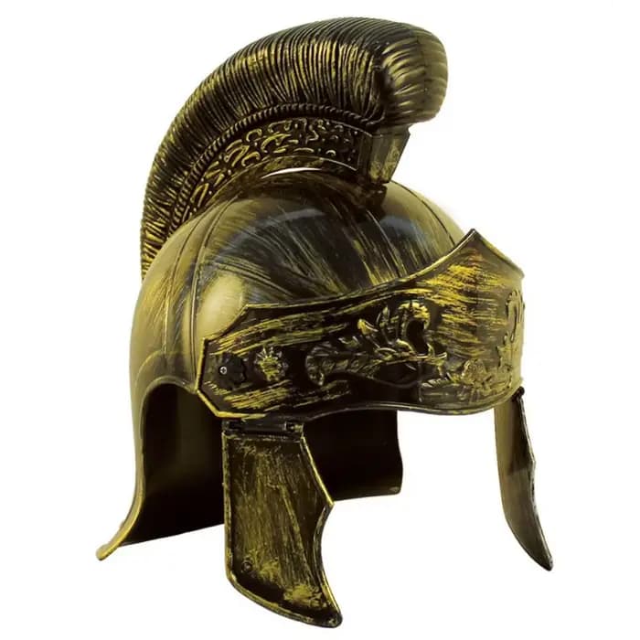 Casque de cosplay médiéval, casque romain antique vintage, casque de mascarade, casque de samouraï S