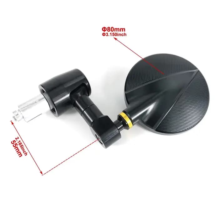 Rétroviseurs Latéraux pour YAMAHA Tmax500 2001-2011, Tmax530 2013-2021, Tmax 560 CNC