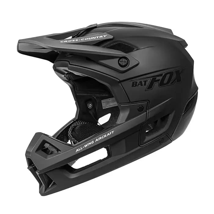 BATFOX-Casque de vélo intégral pour adultes, casque de course tout-terrain, casque de descente, vélo