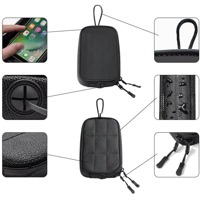WOSAWE – sac de réservoir magnétique pour moto, support de Navigation GPS Mobile, sacs étanches pour
