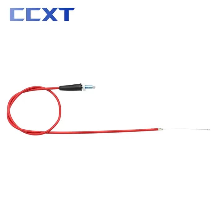 Câble d'accélérateur de gaz de moto à tête droite, 990mm 1090mm, pour KTM Honda Yamaha Kawasaki Suzu