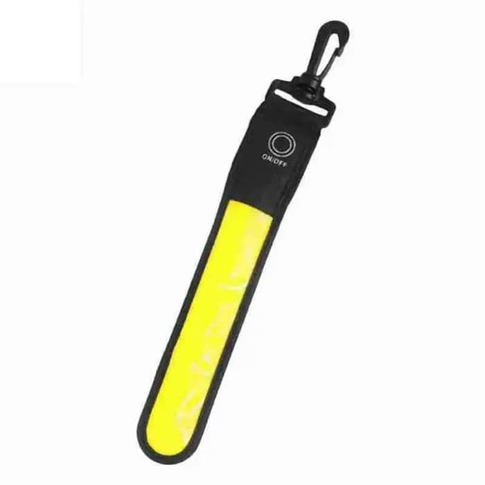 Lumière LED pour vélo, sac, pendentif, ceinture réfléchissante, sangle réfléchissante, pendentif lum