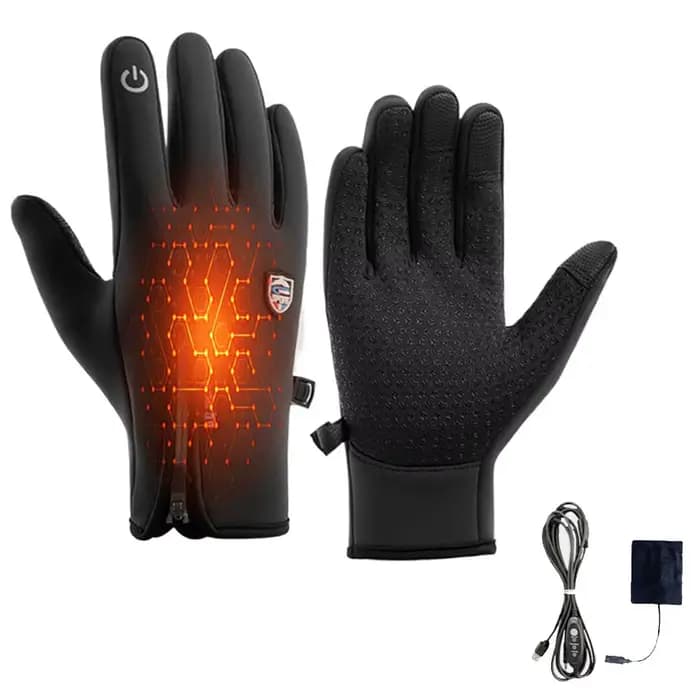 Gant chauffant électrique gants chauffants pour hommes femmes gants d'hiver pour le travail par temp