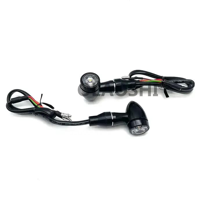 Clignotant LED pour moto, feu arrière de frein arrière, micro clignotant, clignotant, lampe de clign