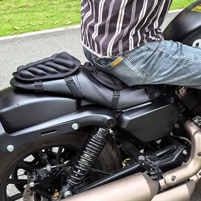 Coussin de siège de moto 3D universel absorbant les chocs, coussin de gel confortable, respirant, ho