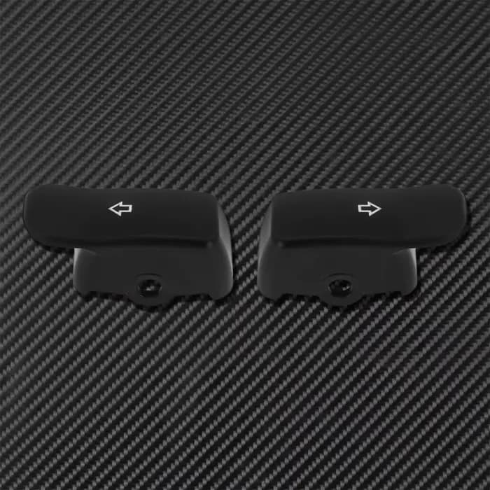 Capuchon d'extension de clignotant de moto, couvercle étendu de bouton de commutation noir pour Harl