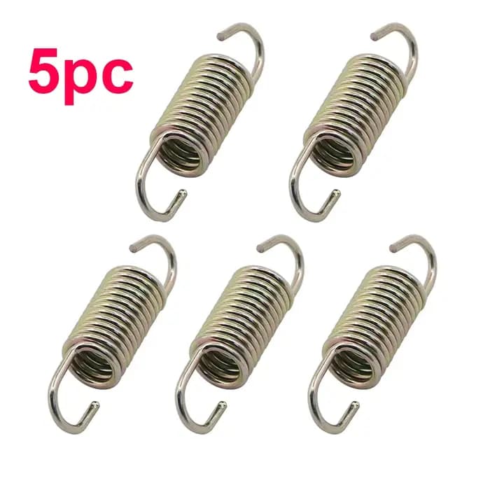 Levier de pédale de frein arrière universel pour moto, 5 pièces, ressort de rappel 50mm pour Honda K