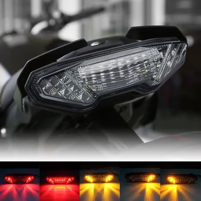 Ensemble de feux arrière LED pour motos, clignotant, pour YAMAHA MT-09 FZ-09 14-16 FJ-09 MT09 Tracer
