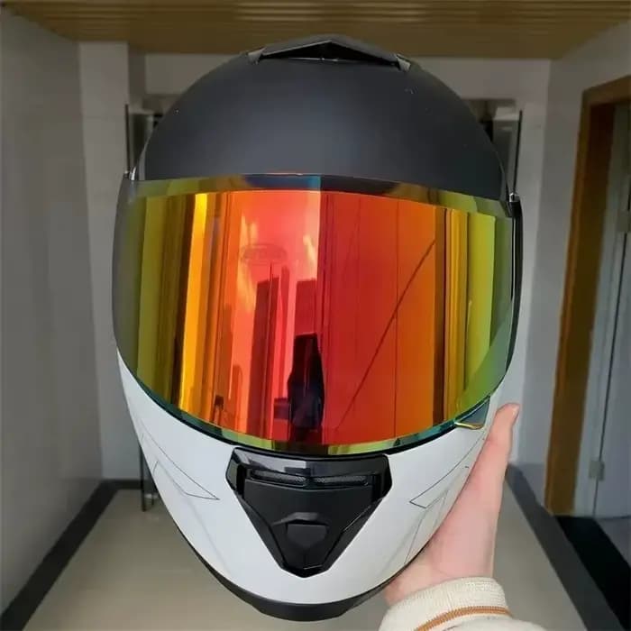 Visière pour bouclier de casque MT-V-12 pour casque MT STINGER et casque THUNDER 3 pour pièces de re