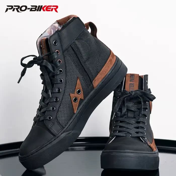 Bottes de moto imperméables, bottes de motocross pour hommes, chaussures de moto décontractées, bott