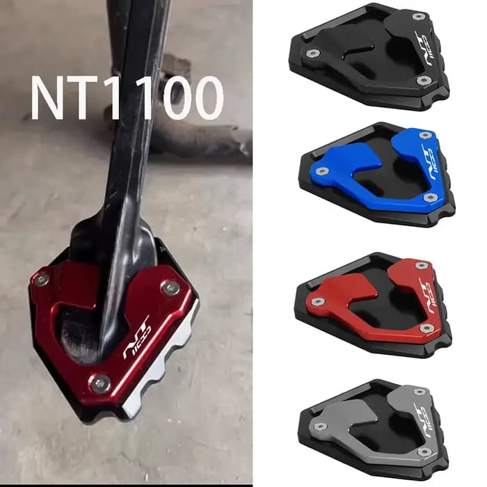 Pour Honda NT1100 NT 1100 nt1100 2021-2023 moto CNC béquille plaque d'extension pied béquille latéra
