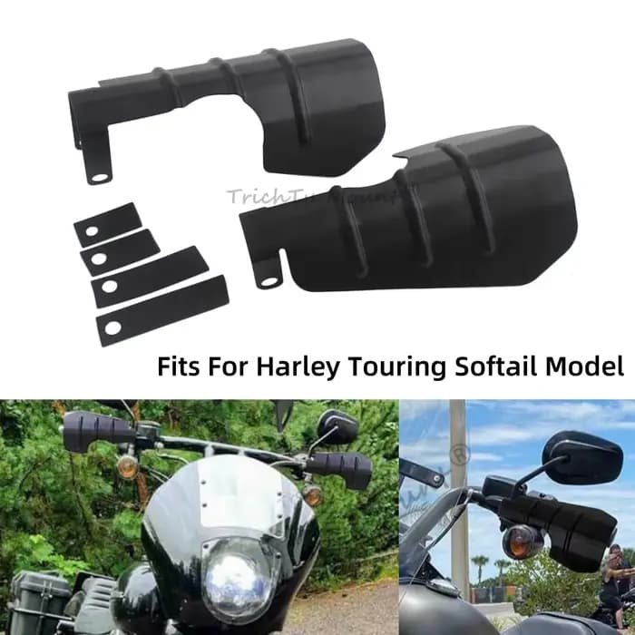Accessoire de moto, protection des mains, poignée, couvercle de protection noir pour Harley Sportste
