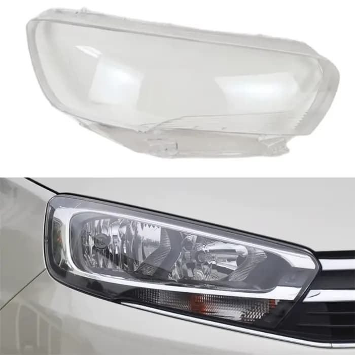 Couvercle de lampe avant entièrement Transparent en Polycarbonate, haute brillance, pour citroën C4 