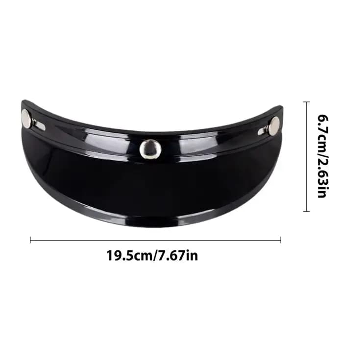 Motorcycle Face Shield Visor Retro Shield Vintage Helmet Brim Vintage Style Helmets Accessories For 