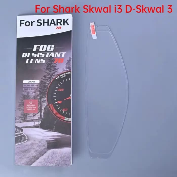 Visière pour Shark Skwal i3 d-skwal 3 D Skwal 3 Ridill 2, visières de casque, lentille de remplaceme