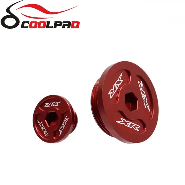 Couvercle de carter moteur vis droite pour HONDA XR 250 400 600 XR250R XR650R bouchon de moto