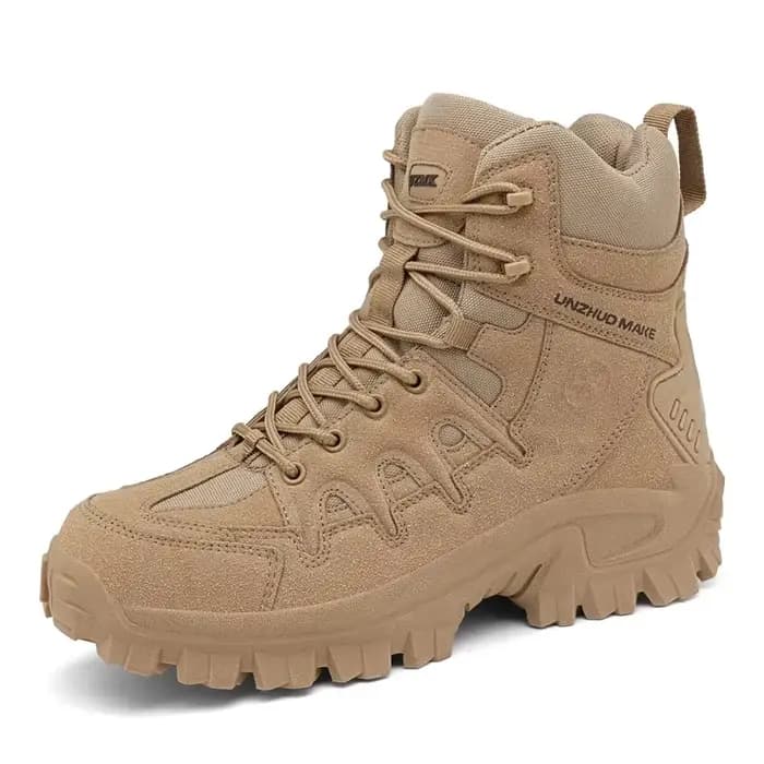 Hommes bottes tactiques moto respirant mâle escalade randonnée chaussures à lacets armée bottes dése