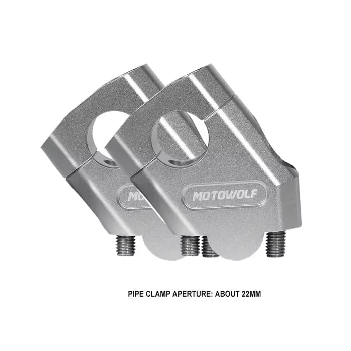 Rehausseurs de guidon moto 22mm 28mm, supports de fixation pour motocross, accessoires pour Pit Bike