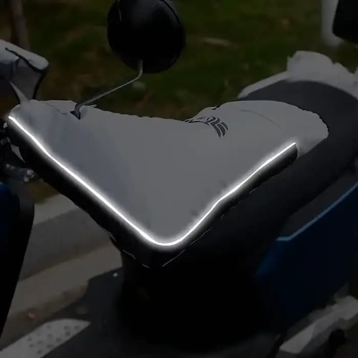 Gants coupe-vent et imperméables pour moto, scooter et vélo, grande housse de protection, poignée de