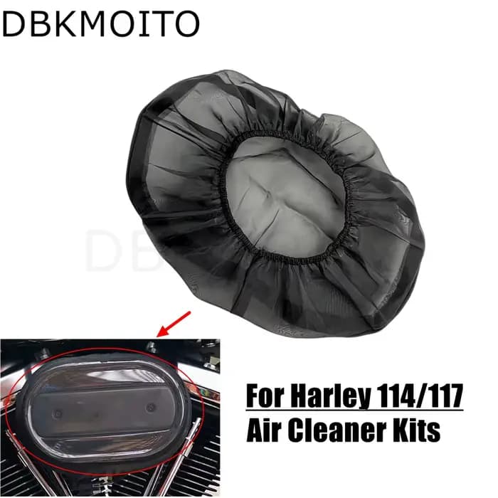 DBKMOITO 114 filtre à Air moteur étanche chaussette de pluie housse de protection pour Harley Sports