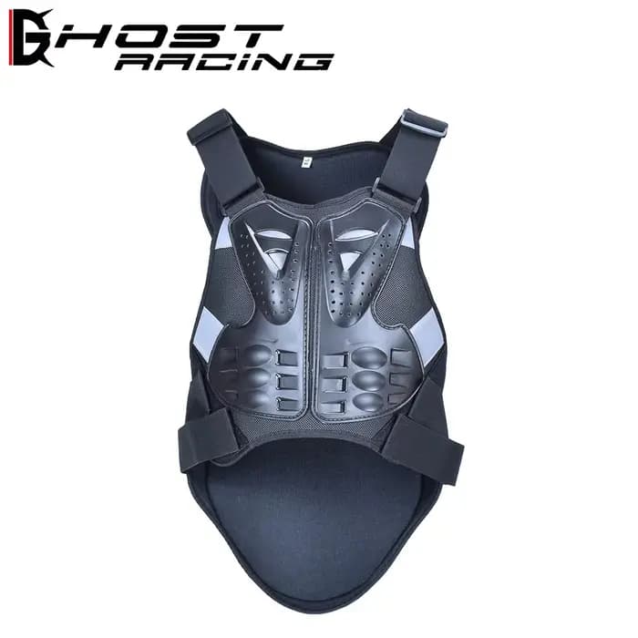 Veste de protection pour moto : protection de la poitrine et du dos, gilet de protection résistant a