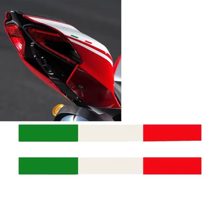 Autocollant 3D Italie pour moto, autocollants précieux, étui pour Aprilia DucSauMonster, 959, 1199, 