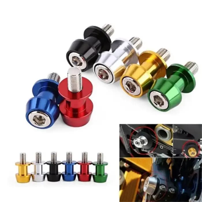 1 jeu d'accessoires de support de moto 8MM, vis de cadre de levage, décoration pour accessoires de m