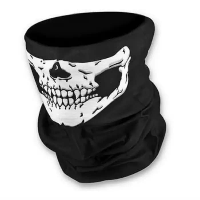 Casque Bandana multifonctionnel en forme de crâne, huit couleurs, pour Camping, Halloween, masque fa