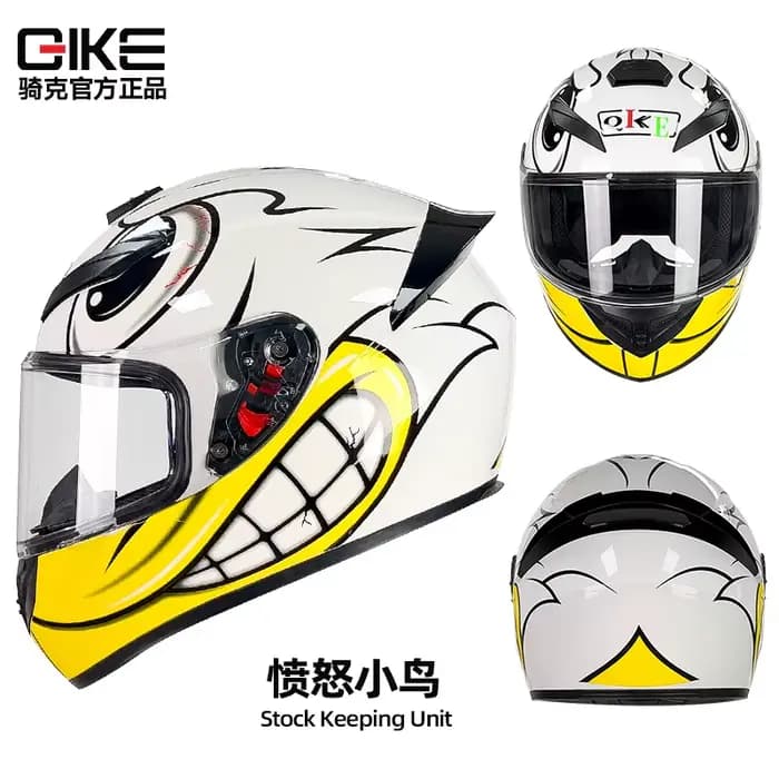 Casque de moto intégral unisexe, casques de course de motocross, casse-têtes rétro, nouveau
