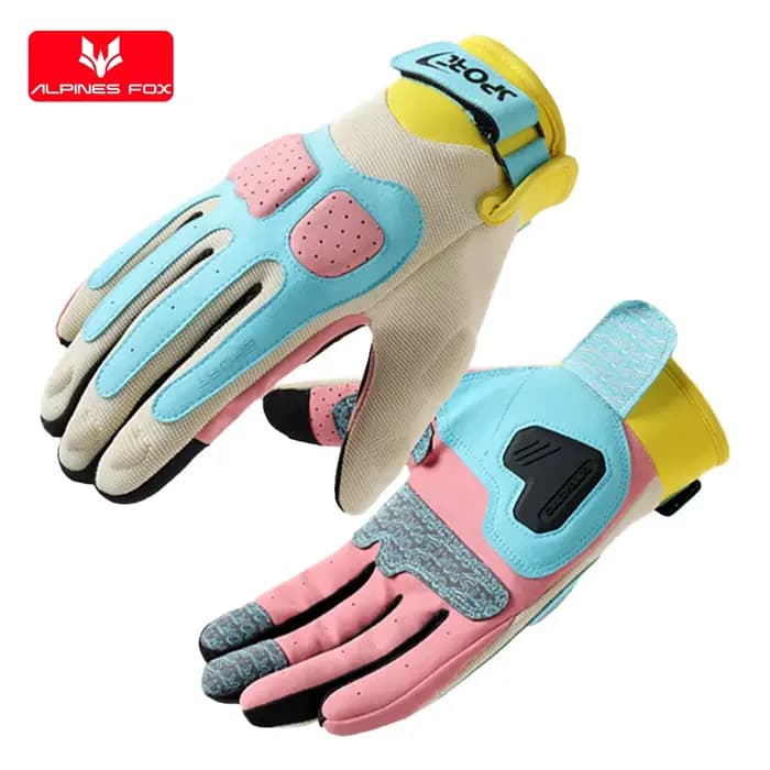 Gants de moto d'été pour femmes et adolescentes, respirants, pour course de Motocross, équitation, p