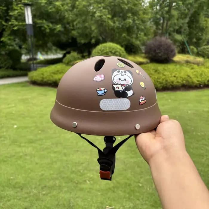 Casque pour enfants, demi-casque léger, respirant et confortable, casque de vélo de sécurité Anti-ch