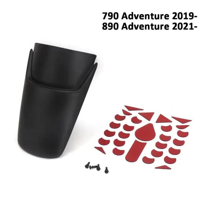 Extension de garde-boue avant pour moto, garde-boue pour 890 Adventure ADV 2021 2022 2023 2024 et 79