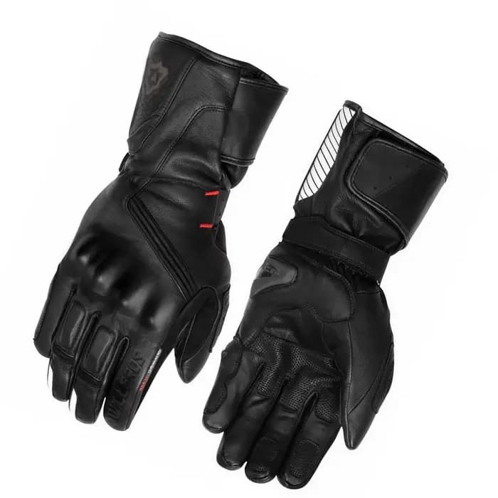 Gants d'hiver imperméables pour moto, gants de moto pour hommes, gants de conduite, écran tactile, c