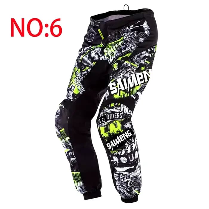Pantalon de motocross MX pantalon DH vtt Dirt Bike ATV Enduro Moto ensemble d'équipement équipement 