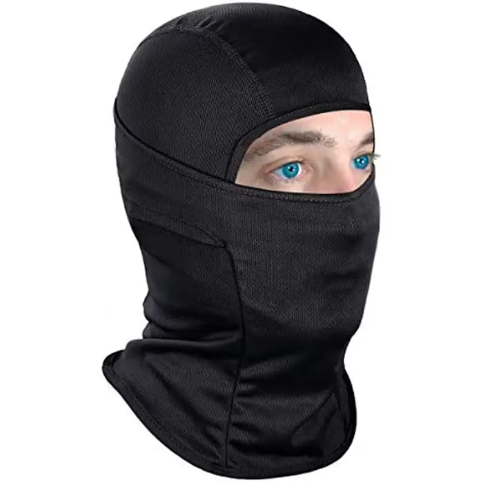 Cagoule masque facial masque de Ski pour hommes femmes masque complet capuche neige moto course temp