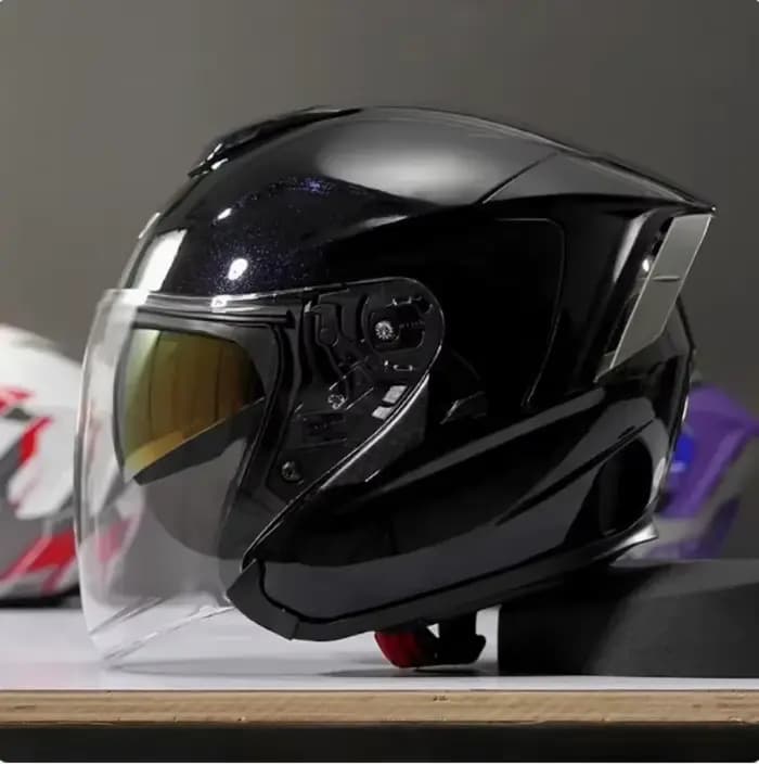Casque de moto yzen pour hommes et femmes casque 3/4 demi-casque de moto cascos para moto casco moto