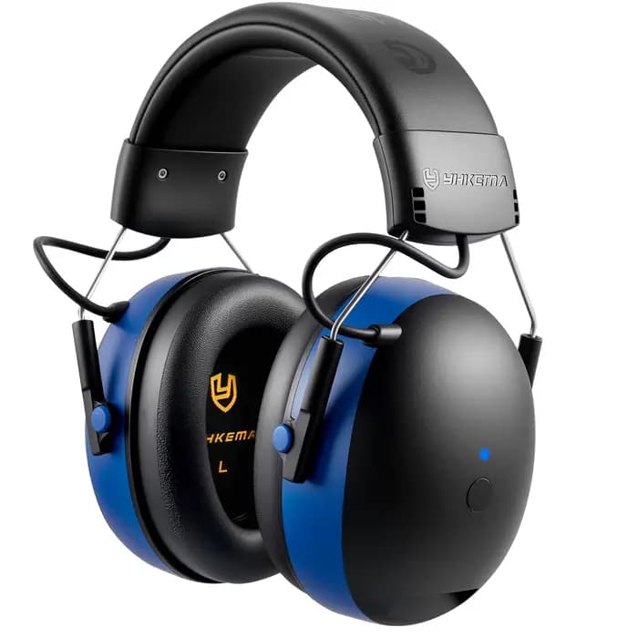 Casque électronique YHKEMA 6.0 Bluetooth, protège-oreilles, protection auditive, écouteurs pour la m