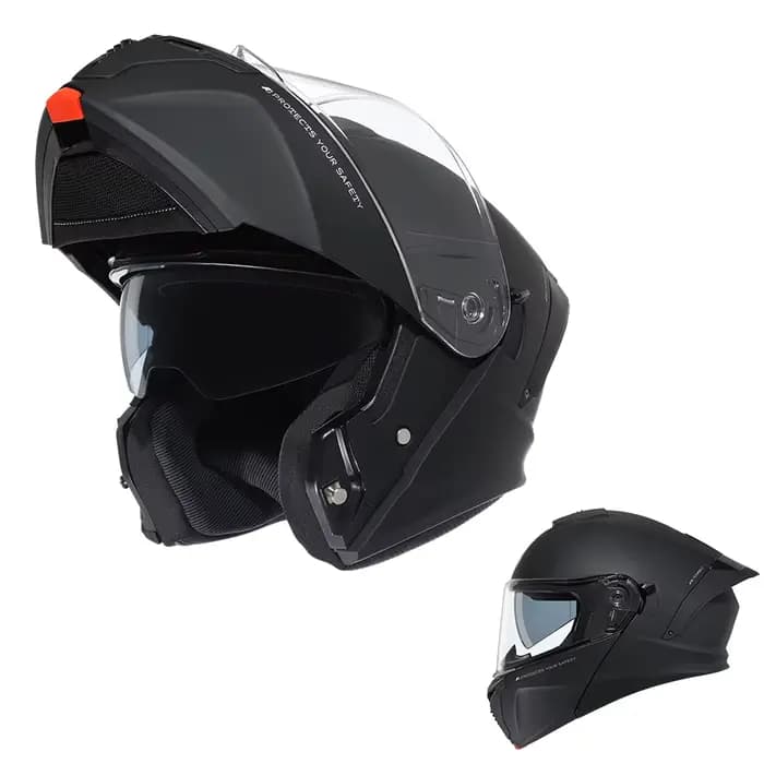 Casque de moto modulaire rabattable pour hommes et femmes, casques de moto intégraux ou ouverts, cer