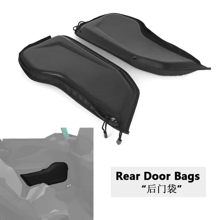 Accessoires UTV PRO XP Sacs de rangement pour porte arrière 6 quarts Sacs à outils pour Polaris RZR 