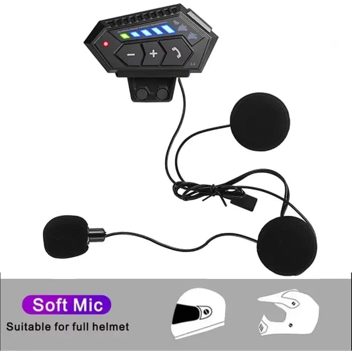 T2 Bluetooth 4.2 casque de Moto casques casque BT sans fil Moto stéréo Interphone mains libres avec 