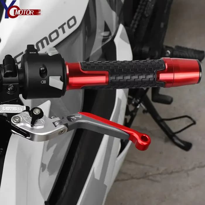 Poignées de guidon CNC en aluminium, embouts de poignées, pour HONDA SILVER WING 600 2001 2002 2003 