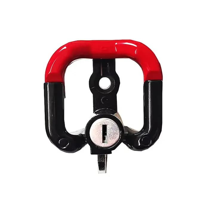 Verrou de sécurité antivol pour casque de moto en aluminium, avec 2 clés et outil d'installation, ac
