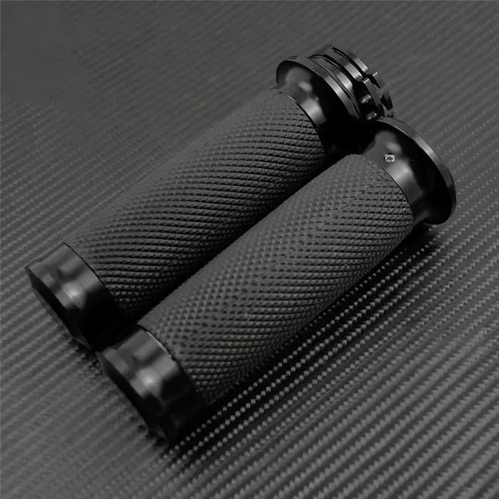 Poignées universelles pour moto, 1 ", 25mm, noires, pour Harley Touring Road King Dyna VRSC Sportste