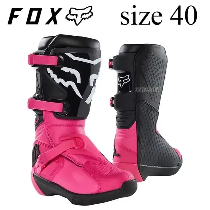 FOX Comp bottes de motocross tout-terrain pour enfants jeunes enfants filles femmes bottes dirt bike