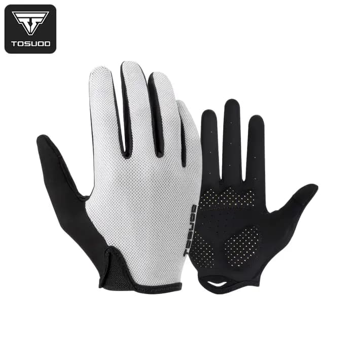 TOSUOD gants de cyclisme respirant évacuant l'humidité antidérapant résistant aux chocs gants pour é