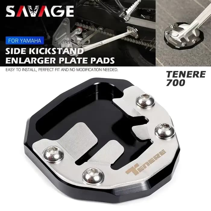 Plaque d'extension de béquille latérale pour YAMAHA Tenere 700 World Raid XTZ 700/690 Rally T7, Supp