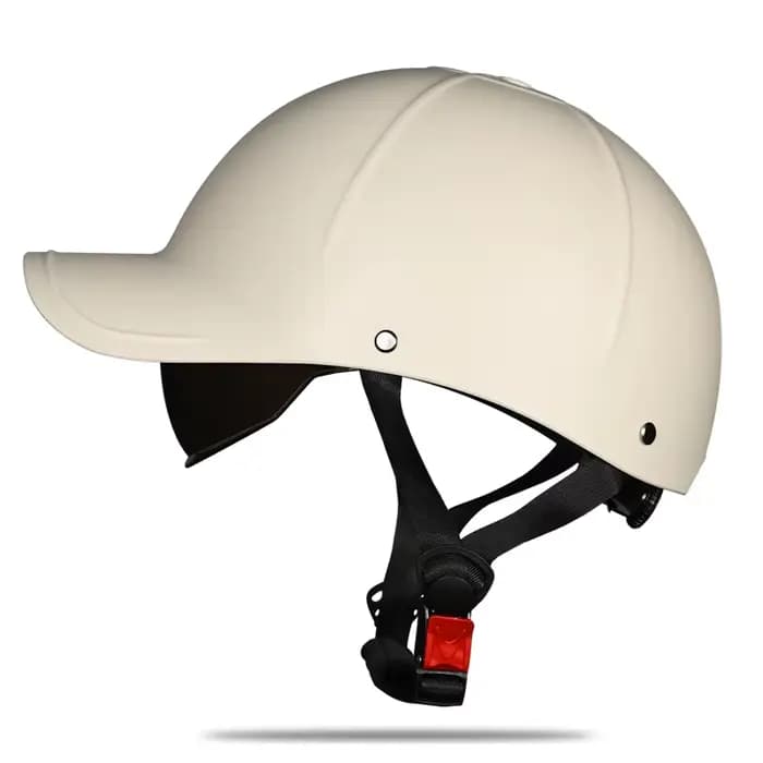Demi-casque d'été respirant, casque de vélo électrique pour hommes et femmes, scooter à réaction, vi