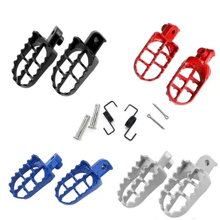 Repose-pieds de moto repose-pieds pour Yamaha PW50 80 TW200 pour XR50R CRF50 CRF70 CRF80 CRF100F mot